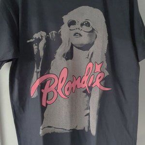 Blondie Debbie Harry Vintage Look T shirt XL Size 22 Chest Measurement Retro